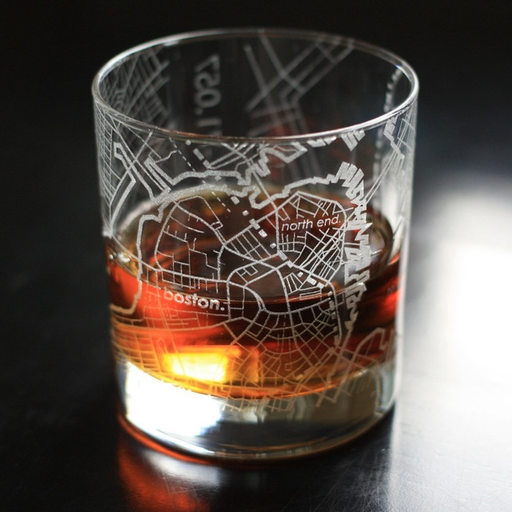 Boston Double Old Fashioned MAPs glass