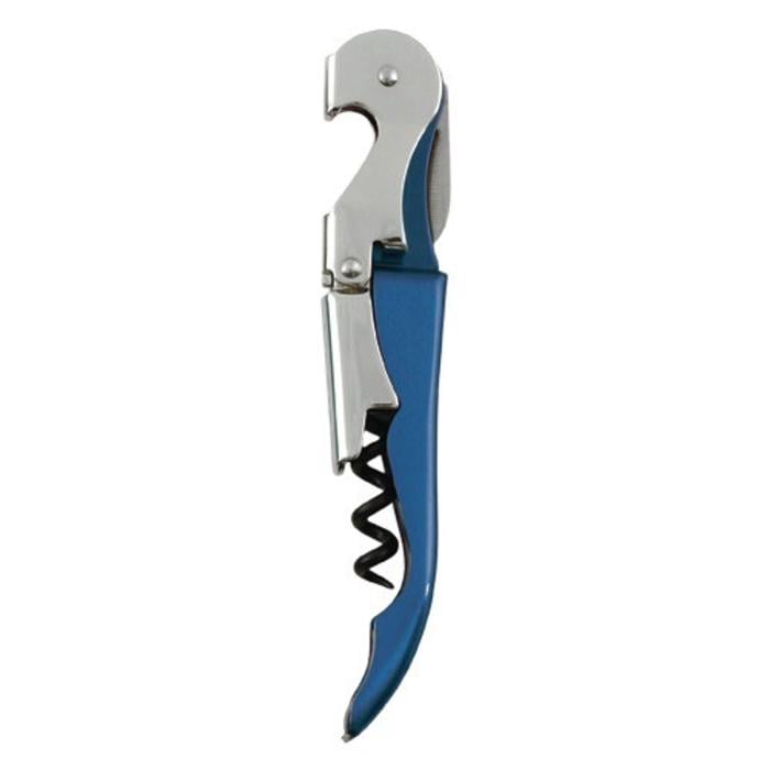 Double-hinged Wine Key / Corkscrew, Blue