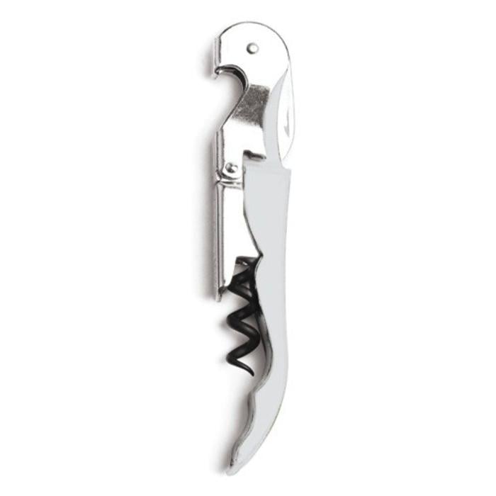 Double-hinged Wine Key / Corkscrew, White