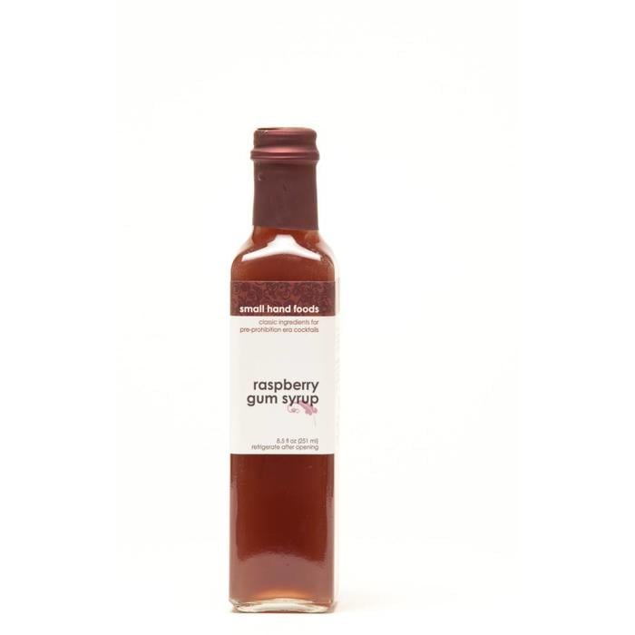 Small Hand Foods Raspberry Gum Syrup, 8.5oz