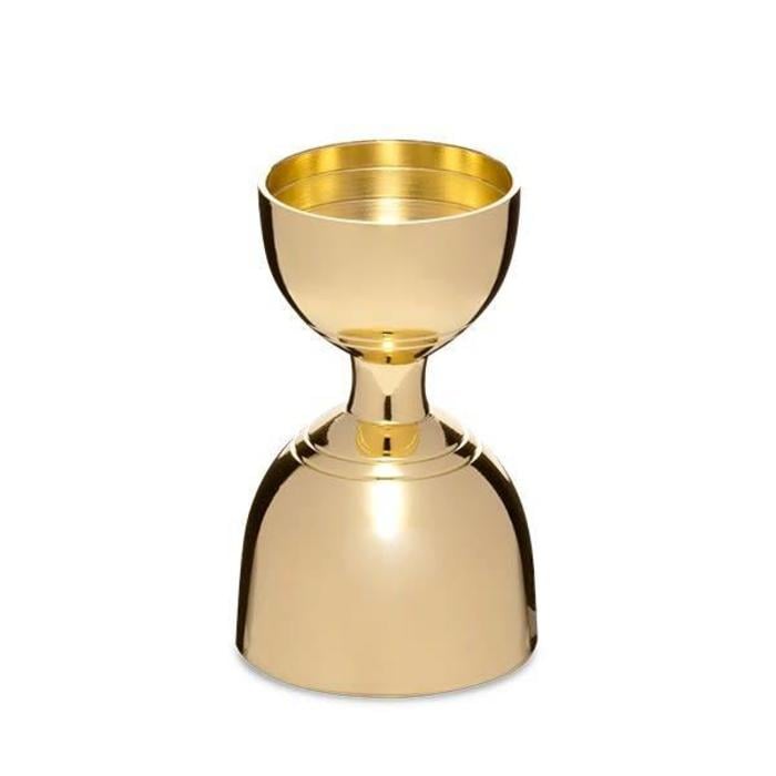 Cocktail Kingdom Leopold Jigger, Gold-Plated