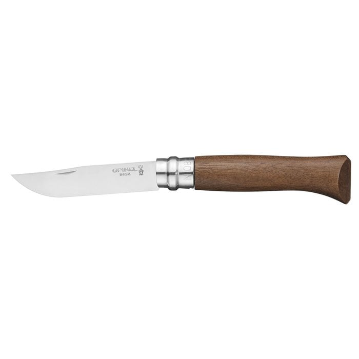 Opinel No. 08 Folding Knife - Walnut