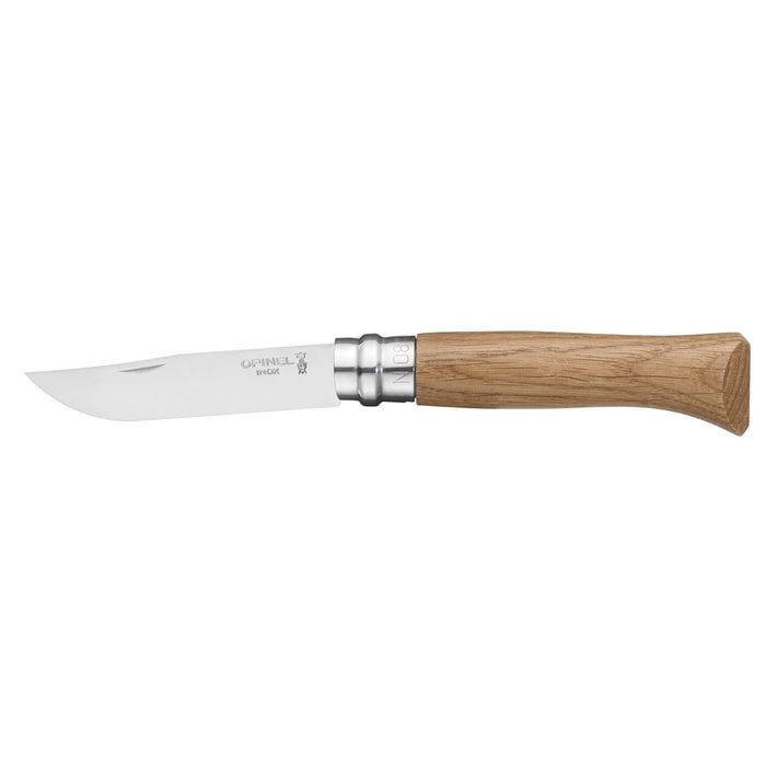 Opinel No. 08 Folding Knife - Oak