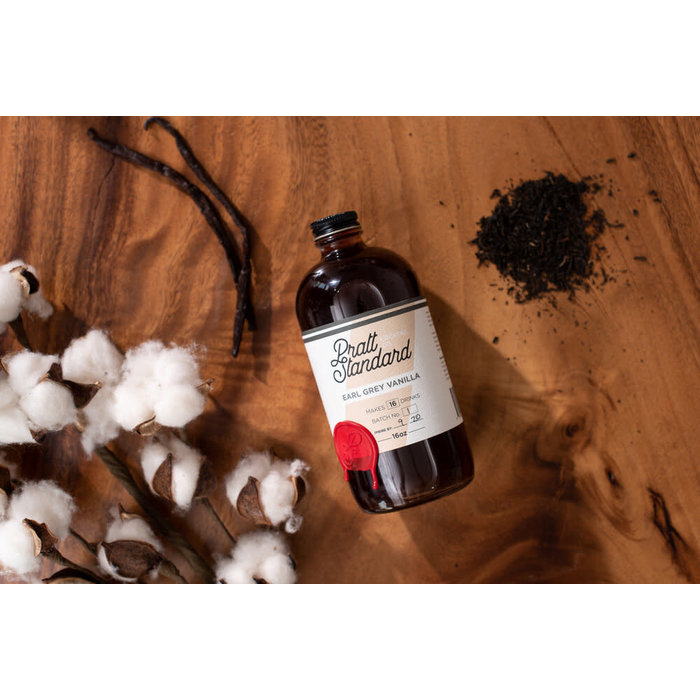 Pratt Standard Earl Grey Vanilla Syrup, 16oz