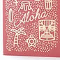 MC Pressure "Aloha" Letterpress Greeting Card