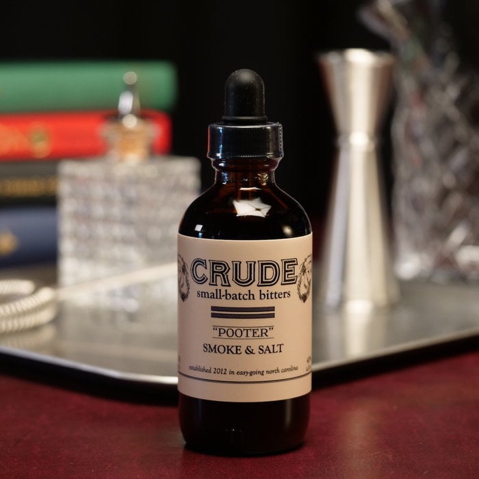 Crude "Pooter" Smoke & Salt, 4oz