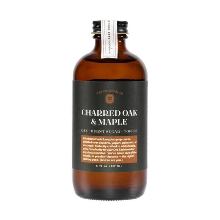Yes Cocktail Co. Charred Oak and Maple Syrup, 8oz