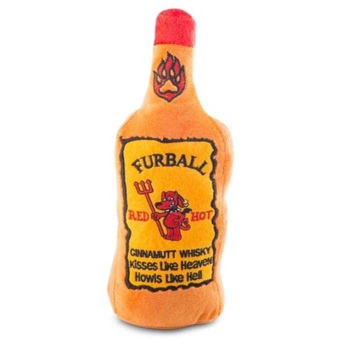 Furball Cinnamutt Whisky Toy, Plush Dog Toy