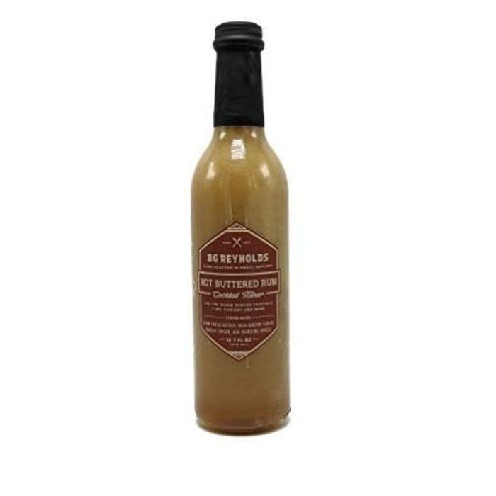 B.G. Reynolds Hot Buttered Rum Mix Syrup, 375 ml
