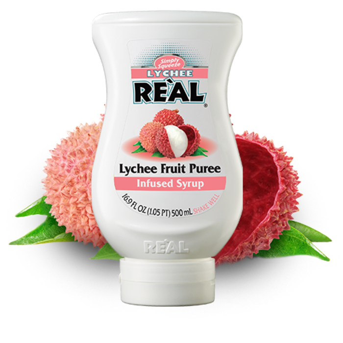 Lychee Reàl Lychee Puree, 16.9oz/500ml