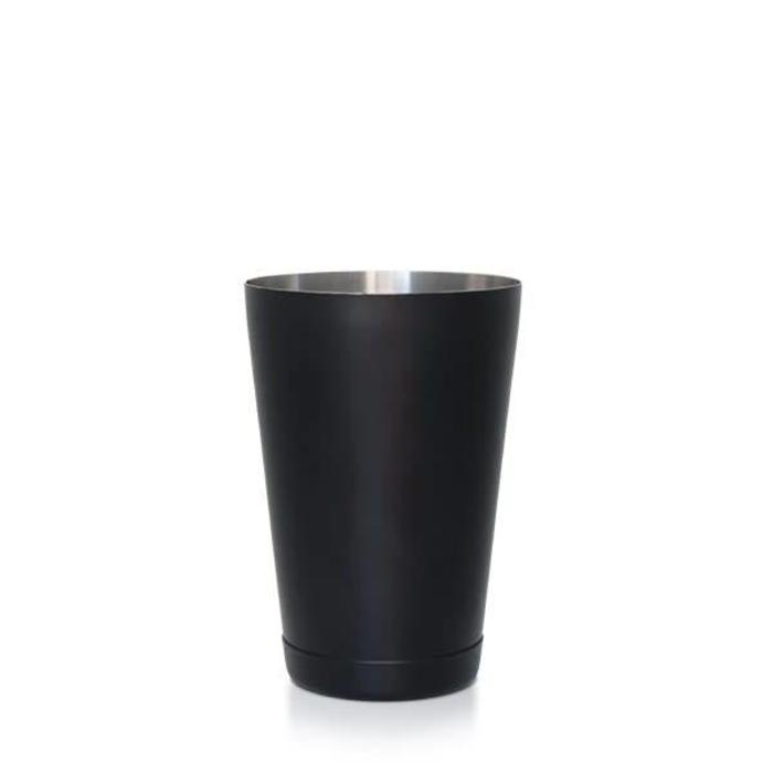 Cocktail Kingdom Koriko Small Weighted Shaking Tin, 18oz Matte Black-Plated
