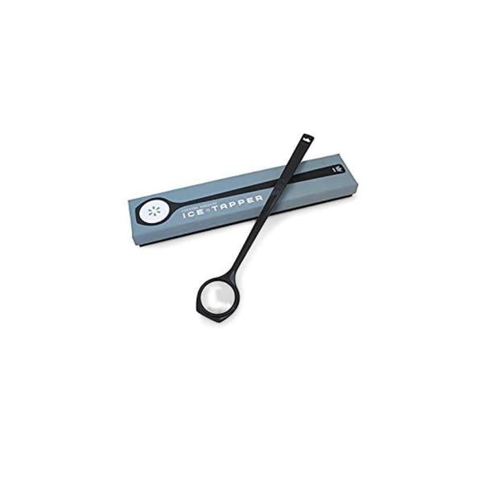 Cocktail Kingdom Ice Tapper, Stainless Head Black Handle