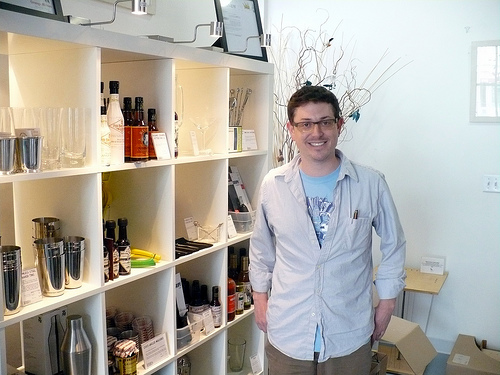 Adam at the first store