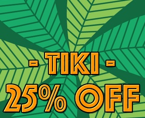 Tiki Sale, 25% off!